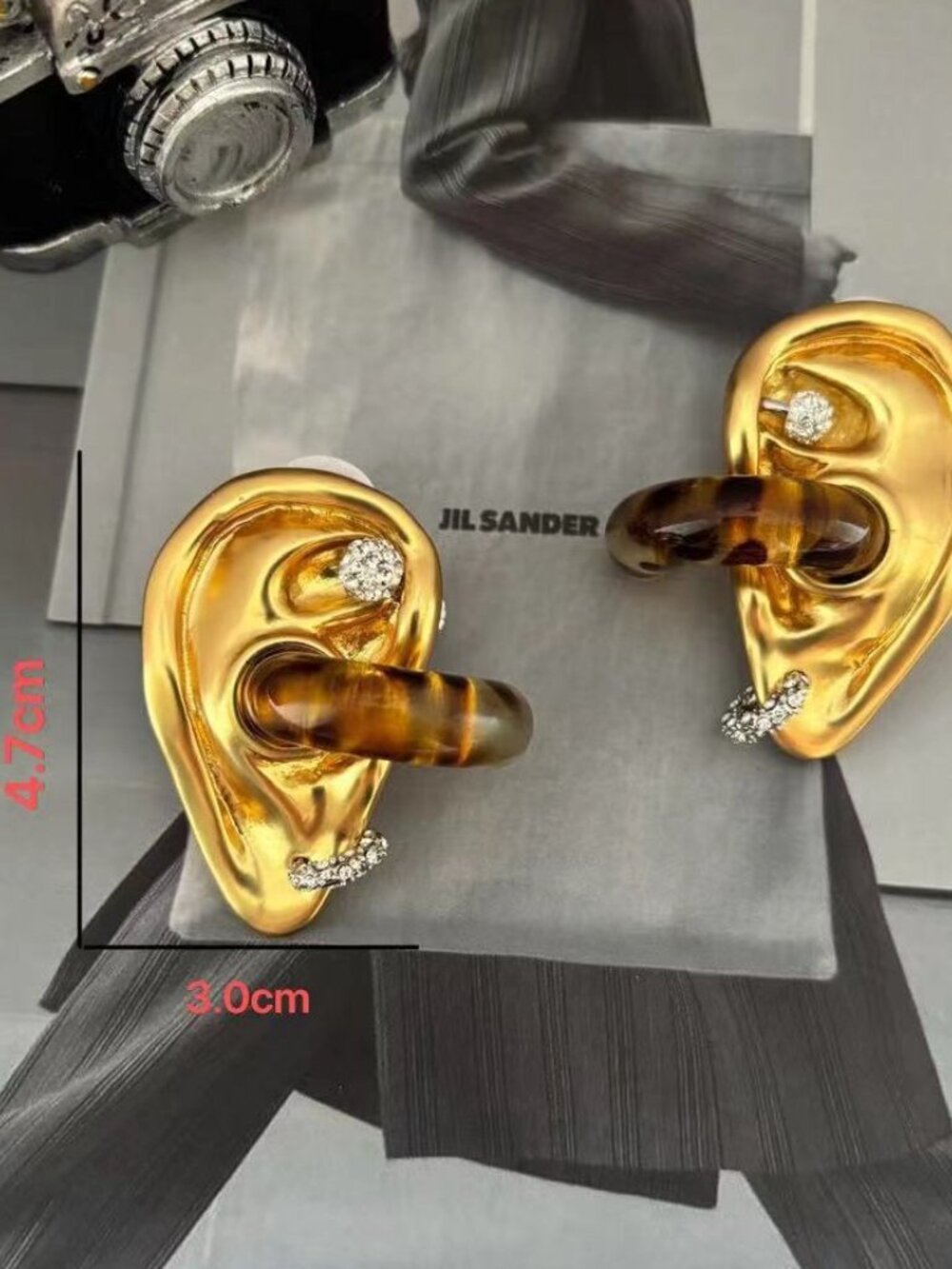 Schiaparelli Earrings - Picture 3 of 4